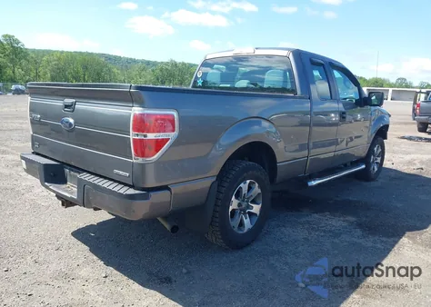 2013 Ford F-150 Stx из США, поврежденный, VIN 1FTEX1EM9DFC99848